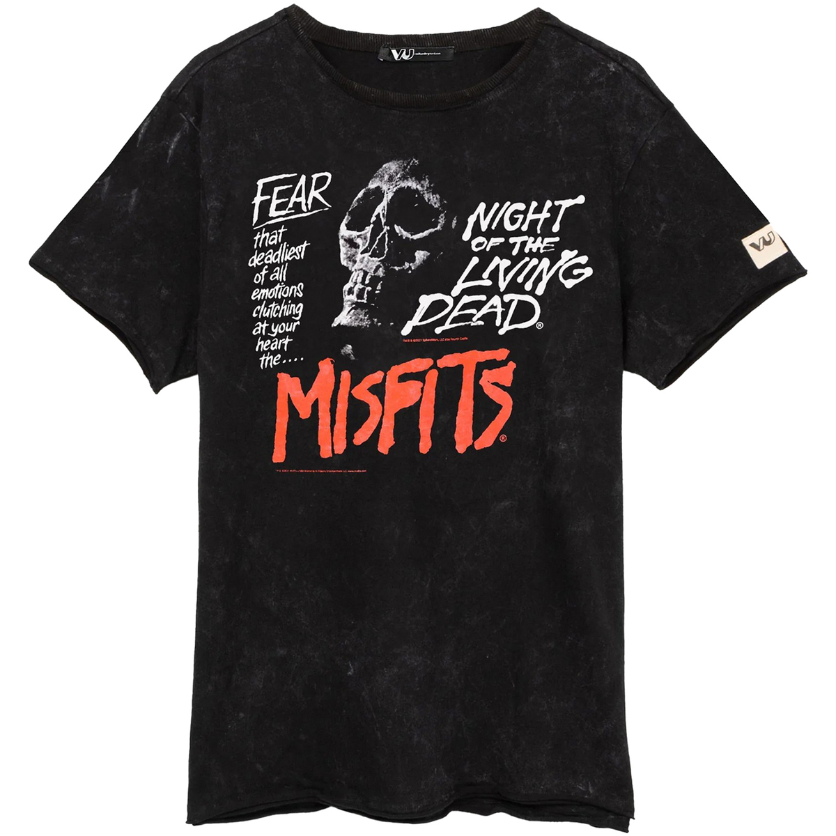 Vêtements T-shirts manches longues Misfits Night Of The Living Dead Noir