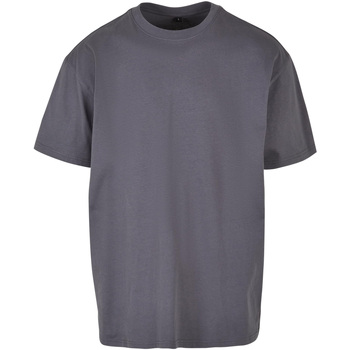 Vêtements T-shirts manches longues Build Your Brand BY102 Gris
