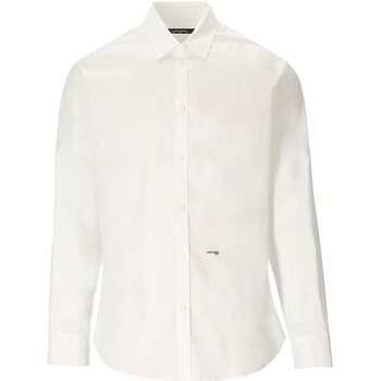 Vêtements Femme Chemises / Chemisiers Dsquared Mini D2 Relaxed Blanc