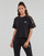 Vêtements Femme T-shirts manches courtes Adidas Sportswear VIBAOP 3S CRO T Noir / Or