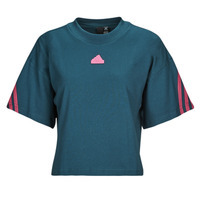 Vêtements Femme T-shirts manches courtes Adidas Sportswear FI 3S TEE Marine