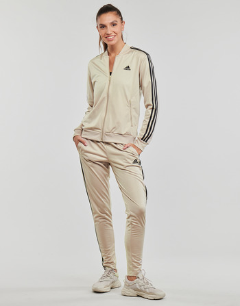Vêtements Femme Ensembles de survêtement Adidas Sportswear 3S TR TS Beige / Noir