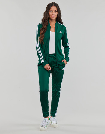 Vêtements Femme Ensembles de survêtement Adidas Sportswear 3S TR TS Vert / Blanc