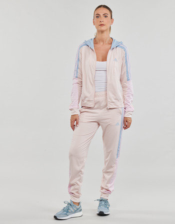 Vêtements Femme Ensembles de survêtement Adidas Sportswear BOLDBLOCK TS Bleu / Rose / Beige