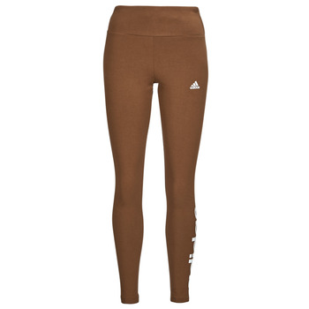 Vêtements Femme Leggings midi Adidas Sportswear LIN LEG Marron / Blanc