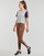 Vêtements Femme Leggings Adidas Sportswear LIN LEG Marron / Blanc