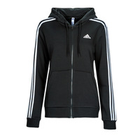 Vêtements Chaqueta Vestes de survêtement Adidas Sportswear 3S FL FZ HD Noir / Blanc