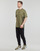 Vêtements Homme T-shirts manches courtes Adidas Sportswear FI 3S T Kaki / Noir