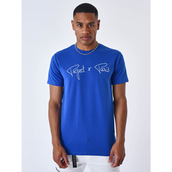 Vêtements Homme T-shirts & Polos Project X Paris Tee Shirt 1910076 Bleu électrique