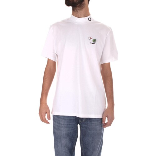 Vêtements Homme T-shirts manches courtes Fred Perry M4205 Blanc