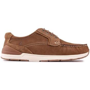 Chaussures Homme Chaussures bateau Hush puppies Flynn Des Chaussures Marron