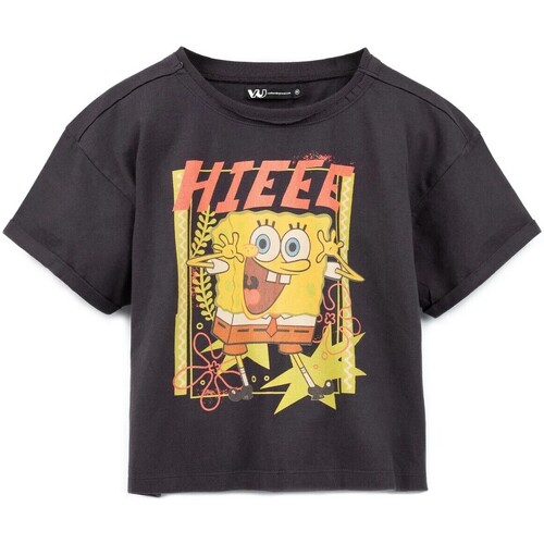 Vêtements Femme T-shirts manches longues Spongebob Squarepants NS7063 Multicolore