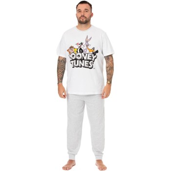 Vêtements Homme Pyjamas / Chemises de nuit Dessins Animés  Blanc