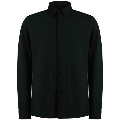 Vêtements Homme Chemises manches courtes Kustom Kit K143 Noir