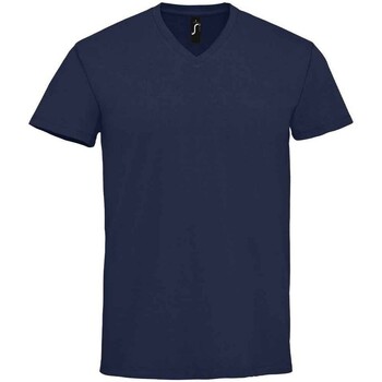 Vêtements Homme T-shirts The manches longues Sols Imperial Bleu