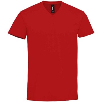 Vêtements Homme T-shirts manches longues Sols Imperial Rouge