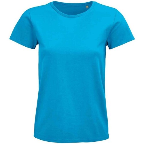 Vêtements Femme Chase embroidered logo rib-trimmed sweatshirt Sols 3579 Bleu