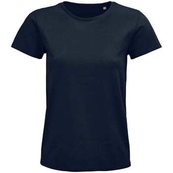 Vêtements Femme T-shirts amp manches longues Sols 3579 Bleu