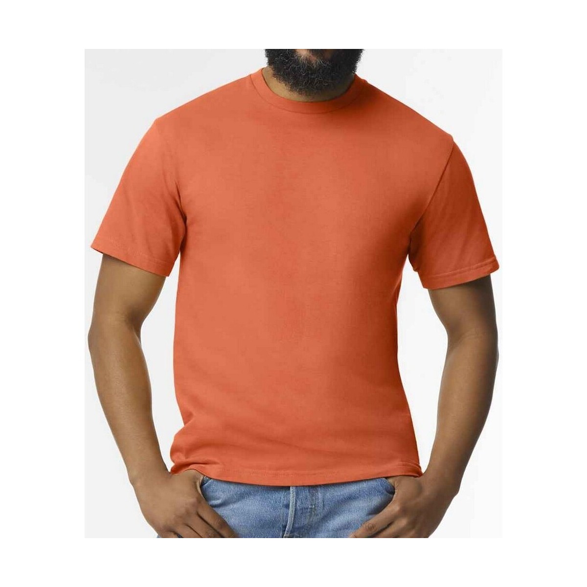 Vêtements Homme T-shirts manches longues Gildan GD15 Orange