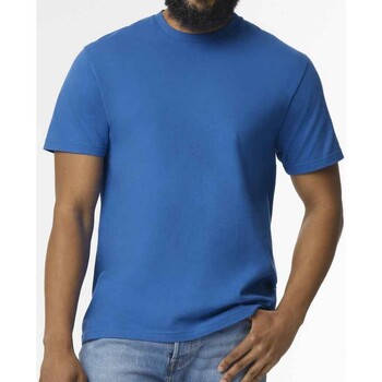 Vêtements Homme T-shirts manches longues Gildan GD15 Bleu