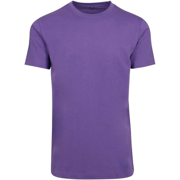Vêtements Homme T-shirts manches longues Build Your Brand BY004 Violet