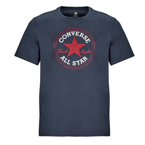 Vêtements Homme T-shirts Carrots courtes Converse GO-TO ALL STAR PATCH T-SHIRT Marine