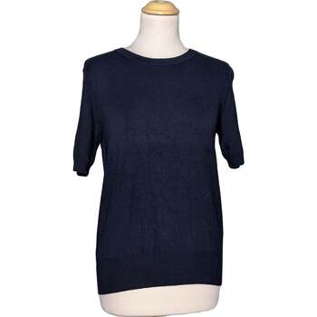 Vêtements Femme La sélection cosy Zara top manches courtes  38 - T2 - M Bleu Bleu