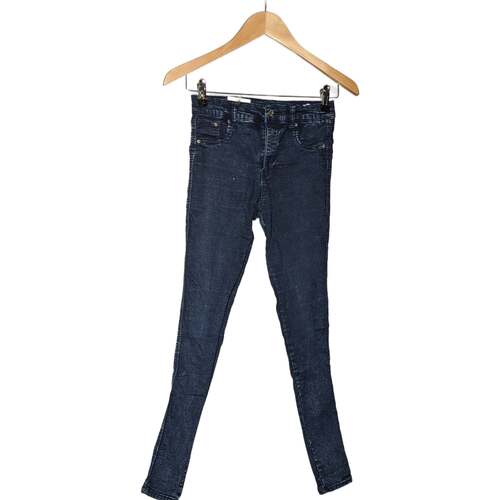 Vêtements Femme Pantalons Achetez vos article de mode PULL&BEAR jusquà 80% moins chères sur JmksportShops Newlife 36 - T1 - S Bleu