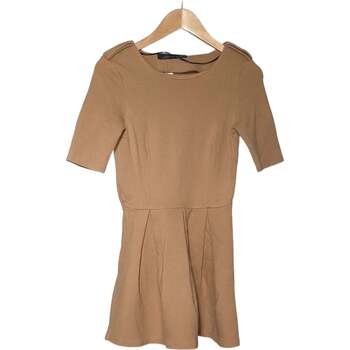 Vêtements Femme Robes courtes Zara robe courte  38 - T2 - M Marron Marron