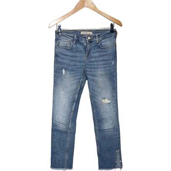 Vêtements Femme Jeans slim Zara Jean Slim Femme  34 - T0 - Xs Bleu