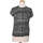 Vêtements Femme Giorgio Armani chevron patterned logo patch hoodie 36 - T1 - S Noir