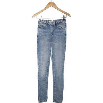 Vêtements Femme school Jeans Promod school jean slim femme  34 - T0 - XS Bleu Bleu