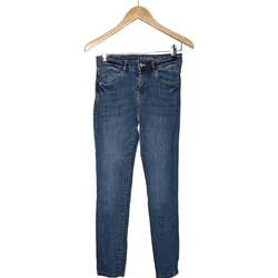 Vêtements Femme Pantalons Promod pantalon slim femme  34 - T0 - XS Bleu Bleu