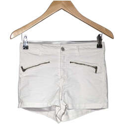 Vêtements Femme Shorts / Bermudas Pull And Bear Short  36 - T1 - S Blanc