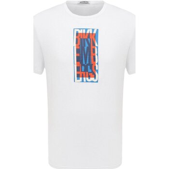 Vêtements Homme T-shirts manches courtes Bikkembergs BKK2MTS04 Blanc