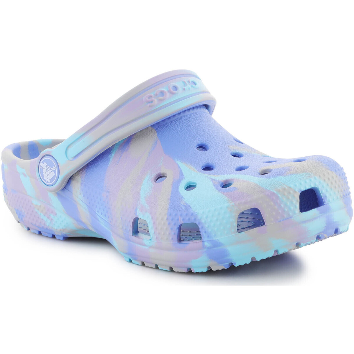 Chaussures Fille Sandales et Nu-pieds Crocs with Classic Marbled Clog K 207464-5Q7 Multicolore