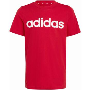 Vêtements Garçon T-shirts manches courtes Pantalons adidas Originals U lin tee Rouge