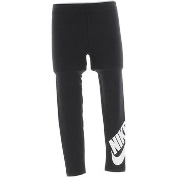 Vêtements Fille Leggings Nike Wolf Nkg g nsw leg a see legging Noir