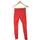 Vêtements Femme Pantalons adidas Originals 34 - T0 - XS Rouge