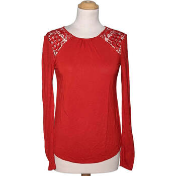 Vêtements Femme T-shirts & Polos H&M top manches longues  34 - T0 - XS Rouge Rouge