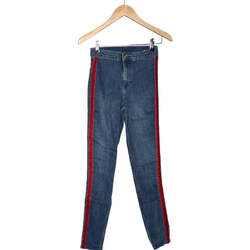 Vêtements Femme Pantalons H&M pantalon slim femme  34 - T0 - XS Bleu Bleu