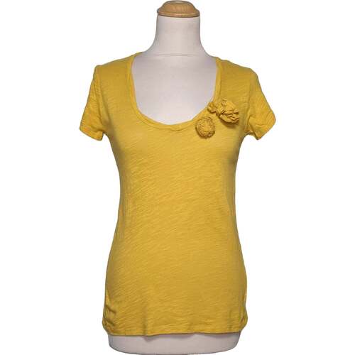 Vêtements Femme T-shirts & Polos Monoprix 36 - T1 - S Jaune