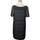 Vêtements Femme Robes courtes Chattawak robe courte  40 - T3 - L Noir Noir