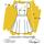 Vêtements Femme Robes courtes Pimkie robe courte  36 - T1 - S Jaune Jaune