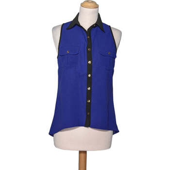 Vêtements Femme Chemises / Chemisiers Bebe chemise  34 - T0 - XS Bleu Bleu