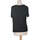 Vêtements Femme T-shirts & Polos Pimkie top manches courtes  36 - T1 - S Noir Noir