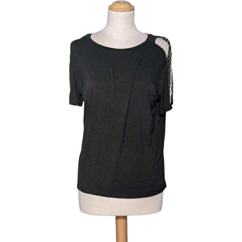 Vêtements Femme Tables de chevet Pimkie top manches courtes  36 - T1 - S Noir Noir