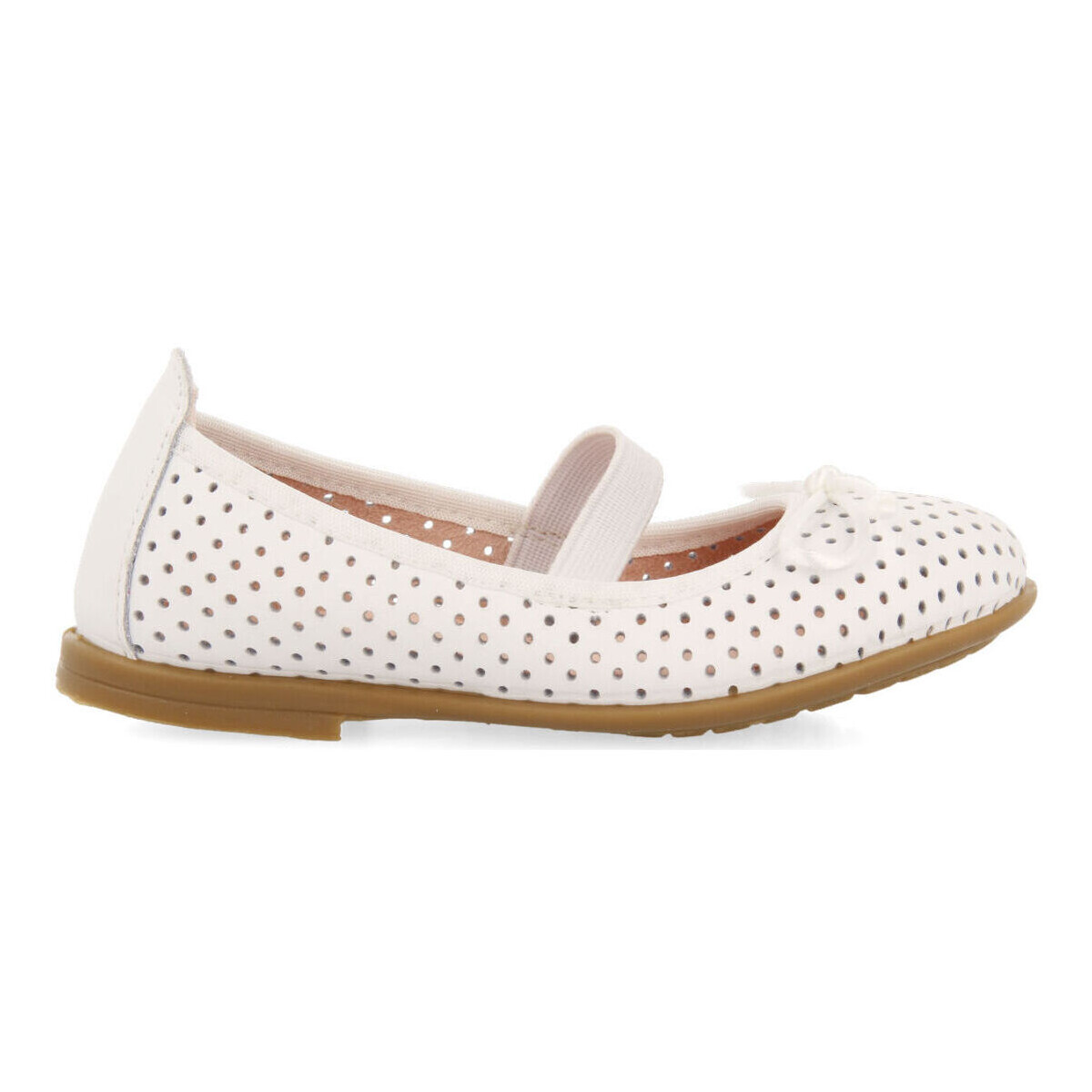 Chaussures Fille Ballerines / babies Gioseppo brannay Blanc