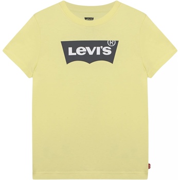Vêtements Garçon T-shirts manches courtes Levi's Tee Shirt Garçon logotypé Jaune