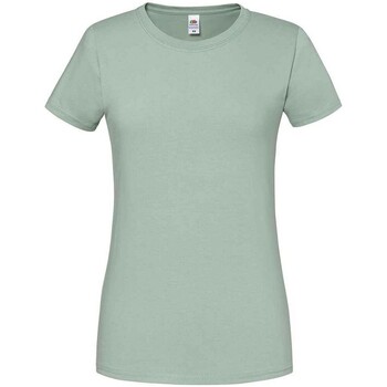 Vêtements Homme T-shirts manches longues Fruit Of The Loom SS720 Vert